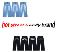 Baggy Jeans Harajuku Hip Hop Straight Wide Leg Pants Oversized Print Y2k Men’s Jeans Casual Mopping Black Jeans Hot Streetwear