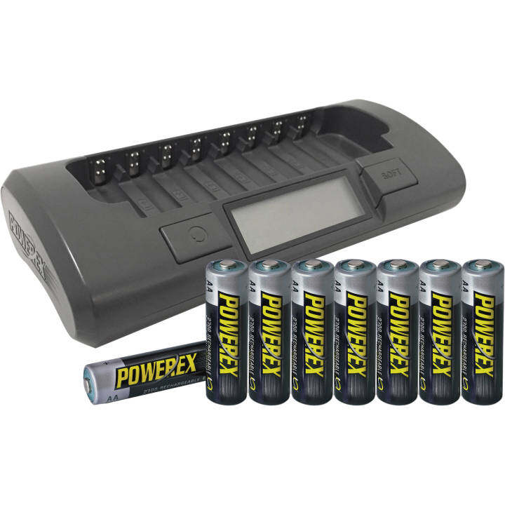 powerex-charger-mh-c800s-max-quick-charge-2-hr-in-battery-2000-mah-เฉพาะแท่นชาร์จ