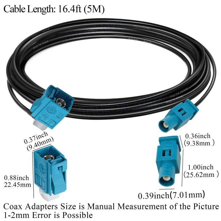 fakra-z-male-longer-connector-to-90-degree-female-jack-gps-wifi-antenna-rg174-fakra-z-plug-extension-cable-50ohm-1-2-3-4-5-8-10m