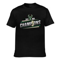 New Design Milwaukee Bucks 2021 Nba Champions Playoff Novelty Graphics Printed Tshirts