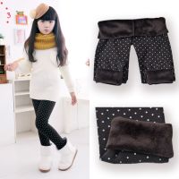 ℡ SheeCute Spring Autumn Winter New Fashion Children 39;s 3-11 Year Cotton Warm Pant Girls KidsTrousers Print Legging