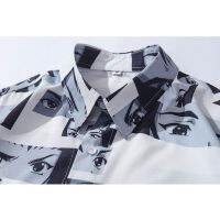 Dark Icon Full Print Hawaiian Shirts Men Summer Polo Shirt Man Streetwear Man Blouse