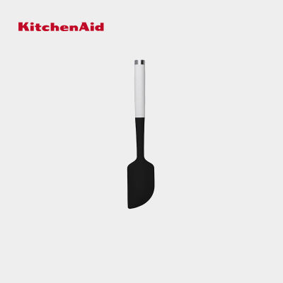 KitchenAid Silicone Scraper Spatula - Onyx Black/ White สปาตูล่า หวีปาดเค้กซิลิโคน