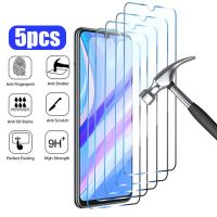 5PCS Tempered Glass For Huawei P30 P40 P20 Pro Lite E 5G Nova 5T Screen Protector For Huawei Mate 20 Lite P Smart Z 2021 2019