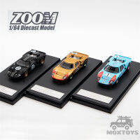 ซูม1:64ฟอร์ด GT40 MKII 1966เลอแมนส์รถโมเดล Diecast 24ชั่วโมง