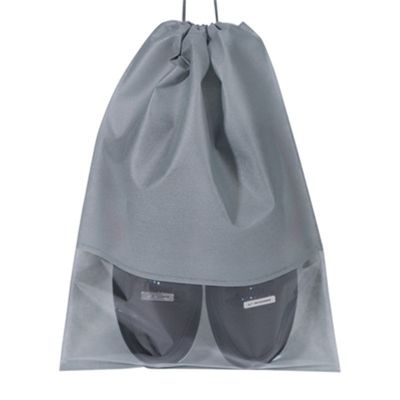 10 Transparent Drawstring Shoe Bag Storage Bag Travel Shoe Storage Bag High-Heeled Boots Travel Bag Debris Dust Bag