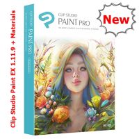 Clip Studio Paint EX 1.11.9 + Materials วาดการ์ตูน สไตล์ คอมมิค / มังงะ + วิธีติดตั้ง