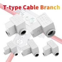 New wire terminals block T cable clamp shunt 6-25 copper 3pin cable Crimp Electrical Supplies quick lock wiring connector