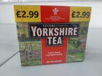 Yorkshire tea bags 80per box