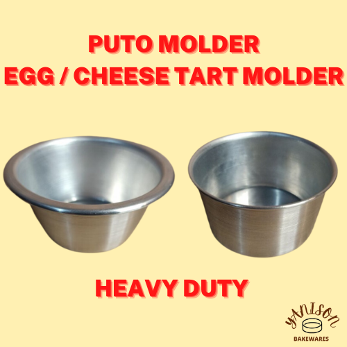 Heavy duty Puto Cup / Puto Molder / Egg Tart Mold / Cheese Tart Mold