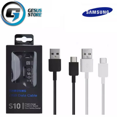 สายชาร์จ Samsung S10ของแท้ ใช้ได้กับType-C Adapter Fast Charging รองรับ รุ่น S8/S8+/S9/S9+/S10/S10E/G9500/G9600/G9650/A8S/A9 star/A9+/C5 pro/C7 pro/C9 pro/note8/note9 BY GESUS STORE
