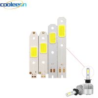 4pcs/lot S2 Car Headlight COB Chip LED Light Source for DIY S2 Auto Headlamp H1 H3 H7 H4 High Low Beam Bulb 6500K White COB Lamp