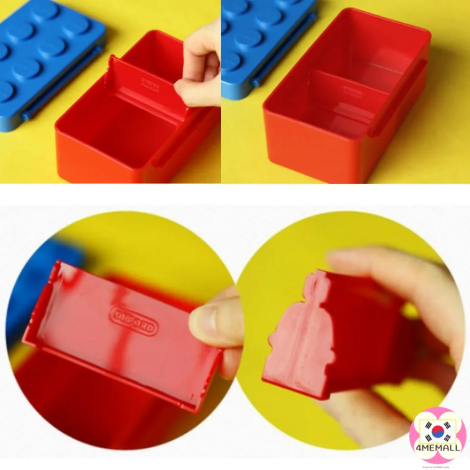 OXFORD Block Lunch Box Basic for Kids Brick Lego Basic / Made in Korea