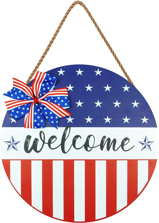 independence-day-wreath-welcome-wreath-memorial-day-door-sign-independence-day-sign-memorial-day-wreath