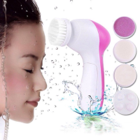 ITX365 สปาขัดผิว นวดผิว เครื่องนวดหน้า 5 In 1 แบบพกพาได้ Beauty Care Massager นวดหน้า ขัดผิว สปาหน้า สปาผิว ที่นวดหน้า ดูแลผิวหน้า ทำความสะอาดผิวหน้า ลดสิวอุดตัน หน้าใส ขัดหน้า ขัดหน้าใส นวดผ่อนคลายใบหน้า กระชับผิวหน้า ทําความสะอาดเครื่องสําอาง