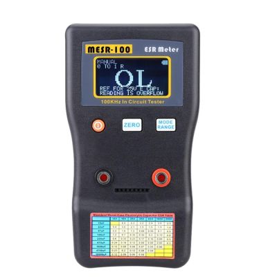 MESR-100 ESR Capacitance Ohm Meter Professional Measuring Capacitance Resistance Capacitor Circuit Tester