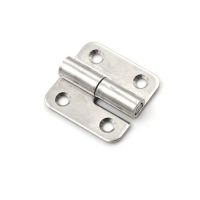 1Pcs 1.5 Inch Long Stainless Steel Self-Closing Corner  Draw Door Hinge For Home Window Cabinet Tool Box Mounting Doors Hinges Door Hardware Locks