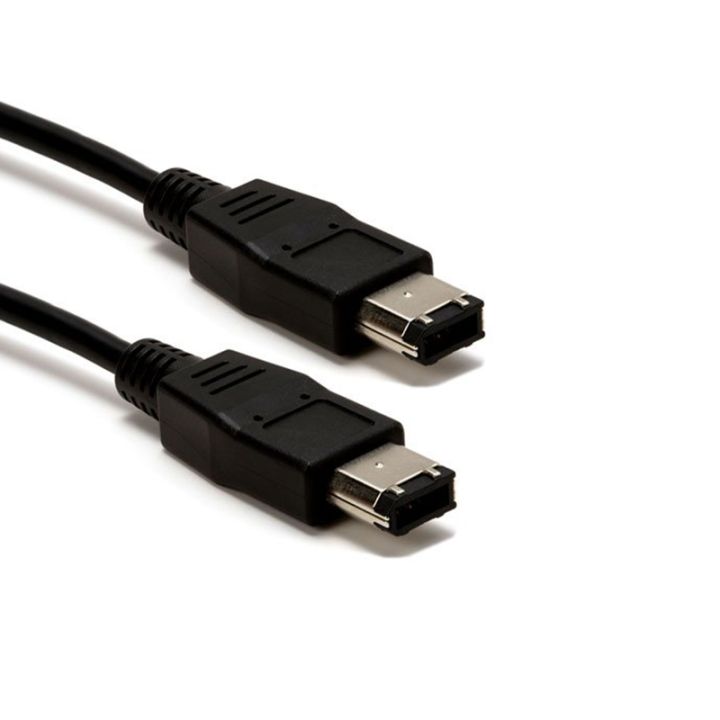 black-ieee-1394-firewire-400-to-firewire-400-cable-6-pin-6-pin-male-male-10-ft