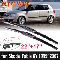 [Car Parts] ใบปัดน้ำฝนรถยนต์สำหรับ Skoda Fabia 6Y 1999 2007 MK1ที่ปัดน้ำฝนกระจกหน้า2000 2001 2002 2003 2004 2005 2006อุปกรณ์เสริมในรถยนต์