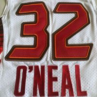 The whole embroidery shaq O Neal09 densely embroidered shaquille 32 years all-star jersey basketball suit men and women vest