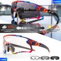 ✉ SCVCN Photochromic Bicycle Glasses Mens Women Sports Runing Cycling Sunglasses UV400 Fishing Eyewear Mtb Bike Bicycle Goggles