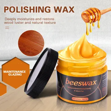 Wood Seasoning Beewax Organic Natural Pure Wax Furniture Care
