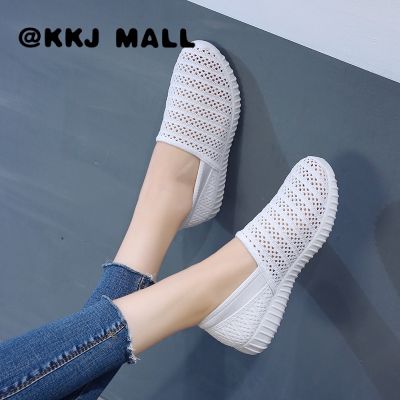 KKJ MALL รองเท้าผู้หญิง รองเท้าผ้าใบ รองเท้าผ้าใบผญ 2022 ใหม่ 021605
