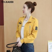 New age season short coat ms han edition loose show thin joker little baseball jacket coat ins