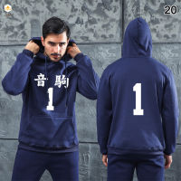 IUM Haikyuu Nekoma คอสเพลย์เครื่องแต่งกาย Hoodie Casual Hooded Sweatshirt Pullover สำหรับ Hoodie Hooded Sweatshirt Pullover Haikyuu Nekoma คอสเพลย์เครื่องแต่งกาย Casual สำหรับ Comic Con ทุกวัน