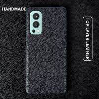 Untuk Funda Oneplus Nord 2 Kes Kulit Asli Asli Oneplus 7 Pro 8Pro 10R 7T 9R 7TPro Penutup Efon Coque Capa