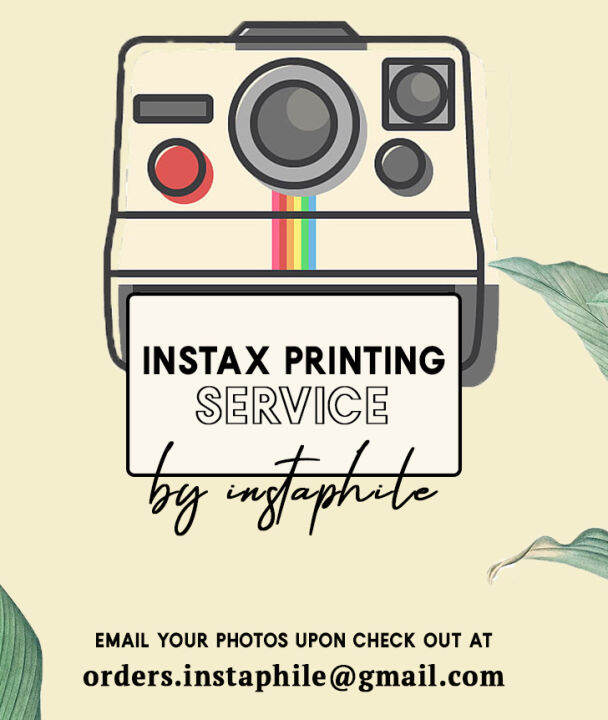 instax photo printing service