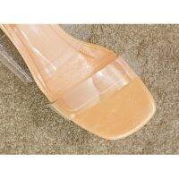 new High-heeled transparent fashionable heels for Womens shoes