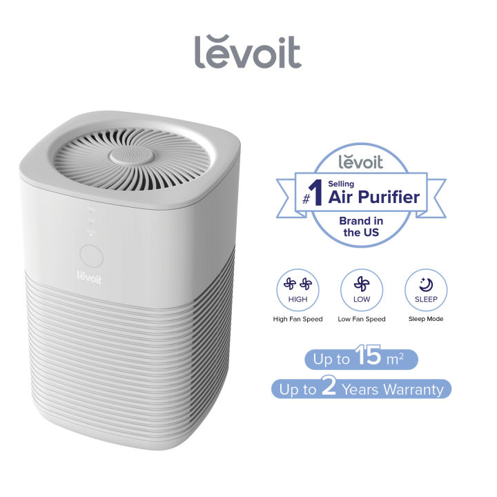 Levoit LV-H128 Desktop Portable Air Purifier, H13 True HEPA 3