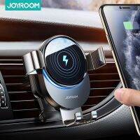 Joyroom ที่วางโทรศัพท์ในรถยนต์ Wireless Charger Air Vent Dashboard ที่วางโทรศัพท์ในรถยนต์ Wireless Charger Mount สำหรับ13 12 11