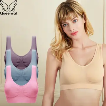 Bras For Women Plus Size Seamless Bra Cotton Breathable Underwear