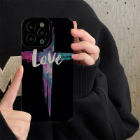 รักเคสโทรศัพท์สำหรับ iPhone 14/13/12/11 Pro Max 12 13 Mini 6 6S 7 8 Plus X XR XS Max เคสโทรศัพท์แบบนิ่มกันกระแทกฝาหลังเคสโทรศัพท์เนื้อหนังสุดสร้างสรรค์พร้อมเลนส์คลุมทั้งหมดฝาครอบป้องกันกล้อง