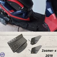 กล่องปิดใต้เบาะ Zoomer ตะแกรงใต้เบาะ ปิดใต้เบาะ รุ่น ZOOMER X2019 ชุดเก็บของใต้เบาะ(ตะแกรง) ZOOMER เคฟล่าดำ