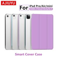 AJIUYU Smart Case For iPad Pro 11 Inch 2nd 3rd 12.9 6th Air 4th 5th 10.2 7th 8th 9th 10th 9.7 10.5 Mini 6 5 4 Stand Cover Shell Cases Covers