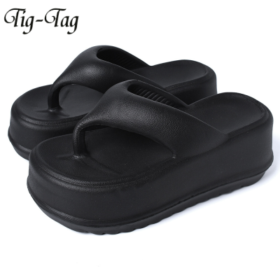 Tig-Tag รองเท้าแตะหญิง วัสดุ EVA รองเท้าแตะ ลำลองสำหรับผู้หญิง พื้นรองเท้าหนามาก  TT23051001