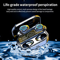 TWS Bluetooth 5.2 Earphone 3500mAh Charging Box Wireless Headphones 9D Stereo Sports Waterproof Earbuds Headsets With Microphone