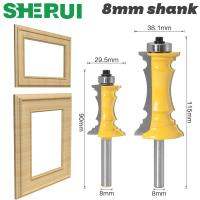 [HOT 2023] SHERUI 1Pc 8Mm Shank 38มม.64Mm Miter กรอบดอกเร้าเตอร์แม่พิมพ์มีดประตูมีด Tenon คัตเตอร์สำหรับงานไม้เครื่องมือ