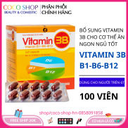 Vita 3B - Viên uống vitamin Tổng Hợp Giúp Ăn Ngon Ngủ Tốt Giảm Đau Nhức