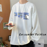 Encounter Fashion เสื้อสเวตเตอร์  เสื้อกันหนาวมีฮู้ด เสื้อกันหนาว เสื้อแขนยาวชาย เสื้อกันหนาว เป็นตัวของตัวเอง ดีสําหรับชายหาด เหมาะ สม สไตล์ที่เป็นเอกลักษณ์ MWY23003F3 41Z231011