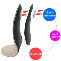 EiD Leather orthotic insole for Flat Feet Arch Support orthopedic shoes sole Insoles for feet men women OX Leg Unisex