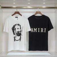 ✺卍 Amr เสื้อยืดแขนสั้นลําลอง แฟชั่นสําหรับผู้ชาย และผู้หญิง