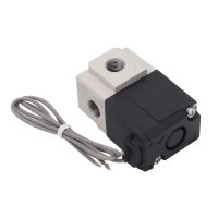 Air Solenoid Valve Leakage Free Aluminum High Frequency Electric Solenoid Valve G1/8 Outlet 2 Position 3 Way for Replacement Valves