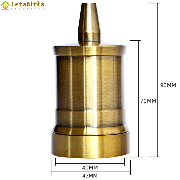 ที่ยึดโคมไฟวินเทจเบ้าเสียบหลอดไฟฐานหลอดไฟแบบสกรูไฟ-edison-แบบวินเทจ-e27สำหรับร้านอาหารสำนักงานบ้าน