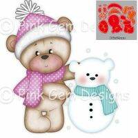 Metal Cutting Dies animal bear snowman Scrapbooking Paper Cards Decorative Craft Embossing