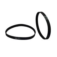 ☍ GT2 Closed Loop Timing Belt Rubber 2GT 6mm 3D Printers Parts 110 112 122 158 200 280 300 400 610 852 mm Synchronous Belts Part