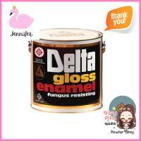 สีน้ำมัน DELTA #703 สีเทา เงา 1 แกลลอน (3.8 ลิตร)ENAMEL PAINT DELTA #703 GRAY GLOSS 1GAL **มีบริการชำระเงินปลายทาง**